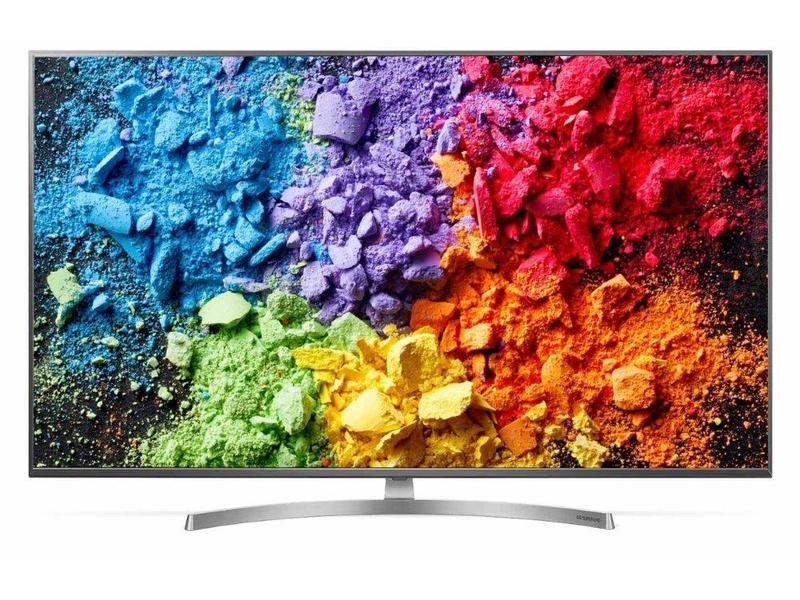 SMART 55" LED TV LG 55SK8100PLA, stříbrná/černá (silver/black)