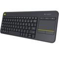 Obrázek k produktu: LOGITECH  Wireless Touch Keyboard K400 Plus, černá (black)