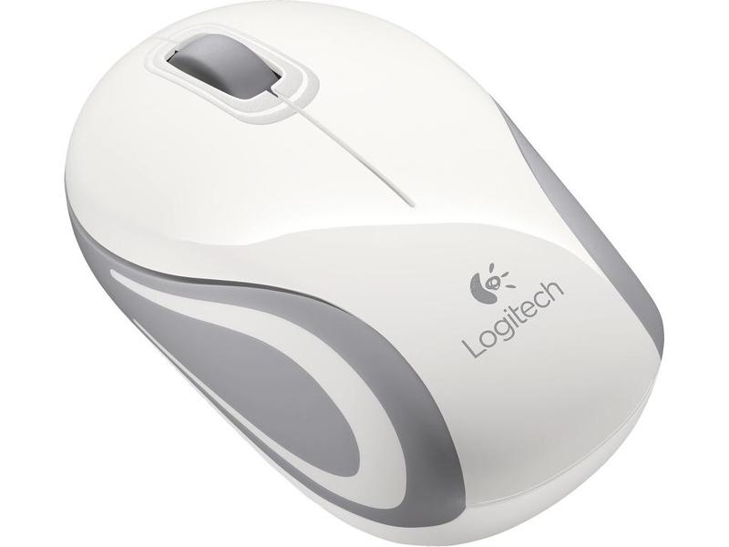 Bezdrátová myš LOGITECH M187, bílý (white)