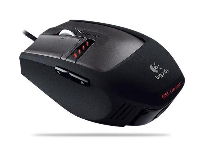 Myš LOGITECH  G9 Laser Mouse, černá (black)