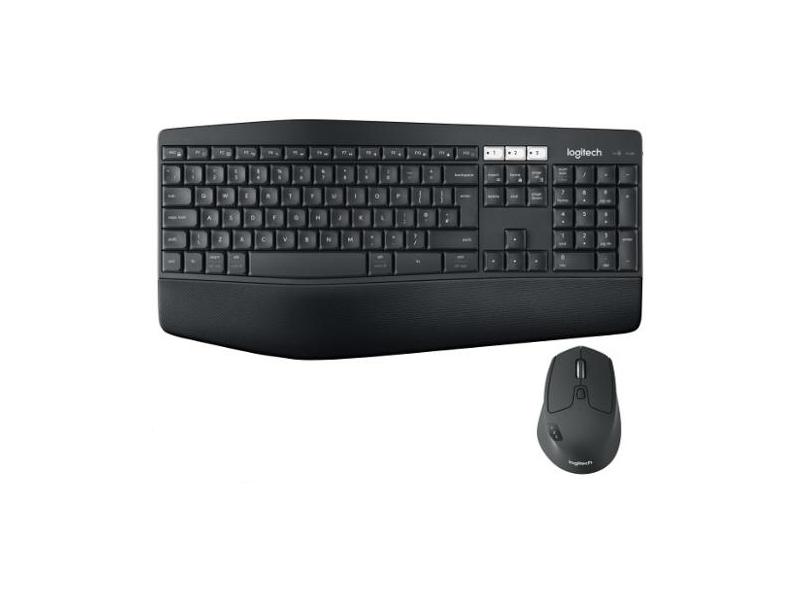 Sada bezdrátové klávesnice a myši LOGITECH MK850 Performance, CZ, černá (black)