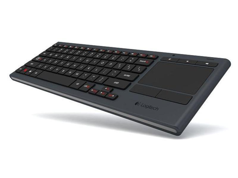 Bezdrátová klávesnice LOGITECH Wireless Keyboard K830, CZ + SK, černá (black)