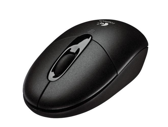 Sada bezdrátové klávesnice a myši LOGITECH  Cordless Desktop EX100, černá (black)