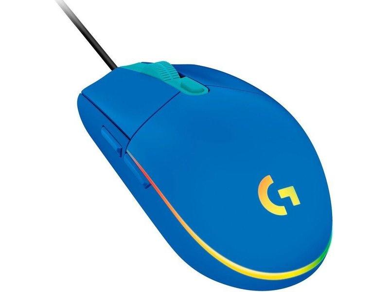 Myš LOGITECH G102, modrá (blue)