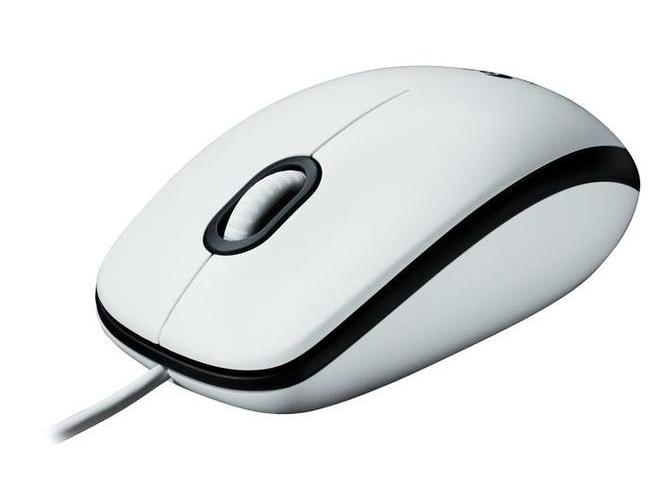 Myš LOGITECH M100, bílá (white)