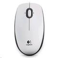 Myš LOGITECH B100, bílá (white)