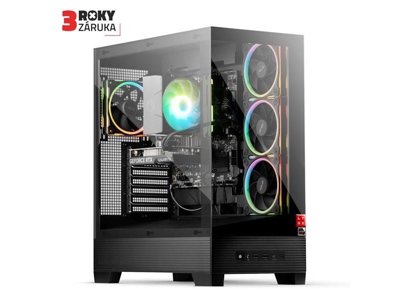 Herní počítač LYNX Challenger Ryzen 5 5600X 32GB 1TB SSD NVMe RTX 5060 8G W11 Home