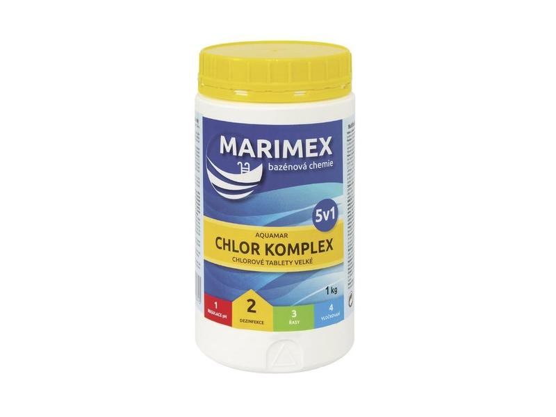 Bazénová chemie MARIMEX AquaMar Komplex 5v1 1kg