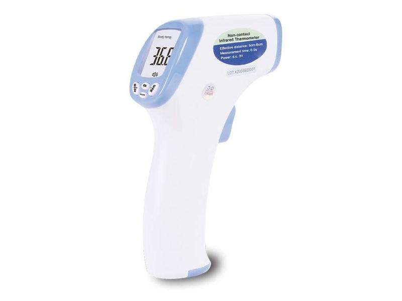 Bezkontaktní čelní teploměr MAXXO IRT01, bílá/modrá (white/blue)