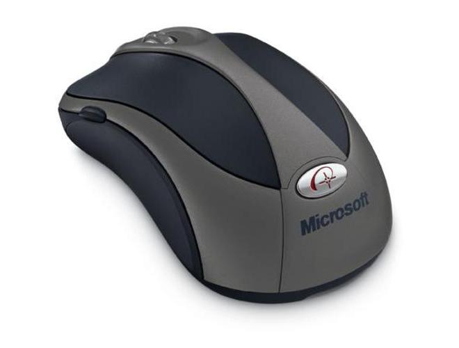 Bezdrátová myš MICROSOFT  Wireless Notebook Optical Mouse 4000, tmavě modrá (dark blue)