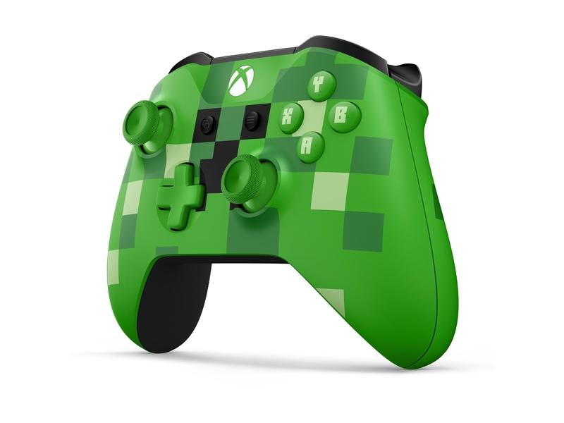  MICROSOFT XBOX ONE - Bezdrátový ovladač Xbox One Minecraft Creeper
