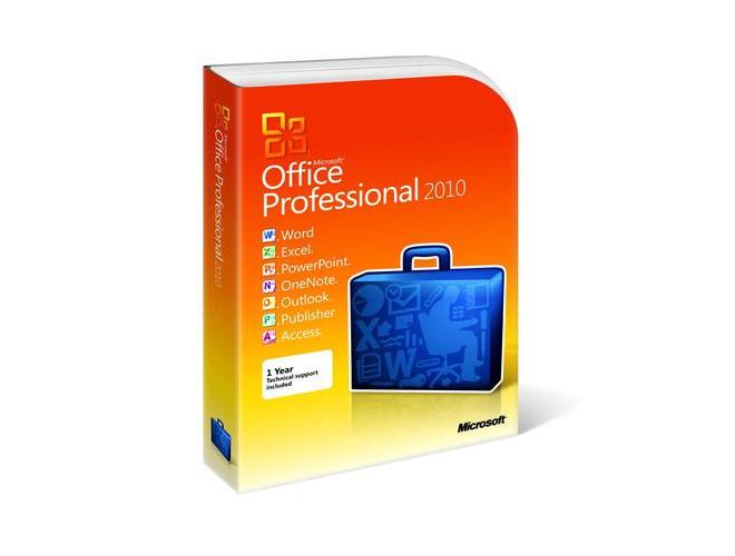 Kancelářský software MICROSOFT  Office Professional 2010