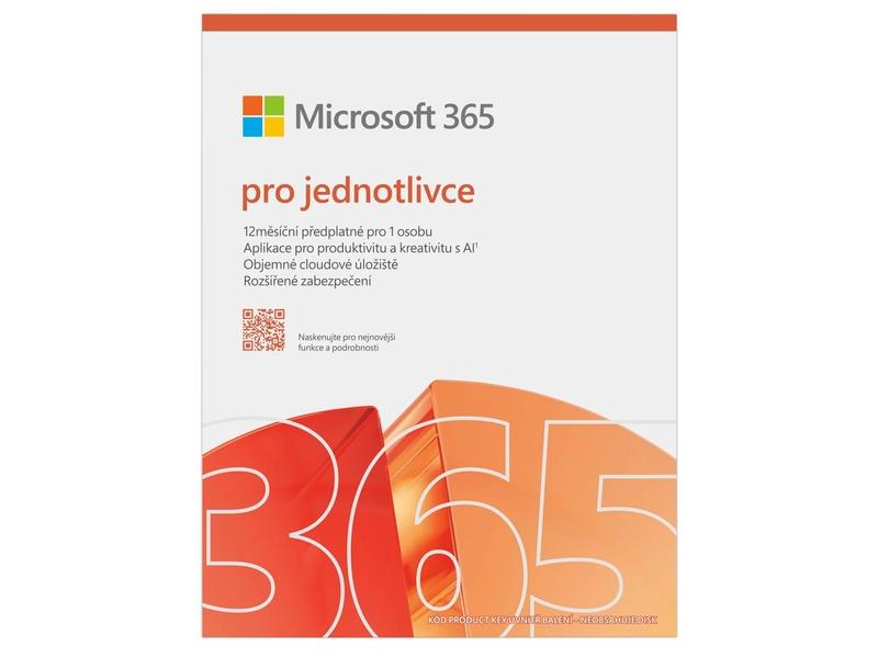 Kancelářský balíček pro jednotlivce MICROSOFT 365 Personal FY25H2 Mac/Win, Krabička