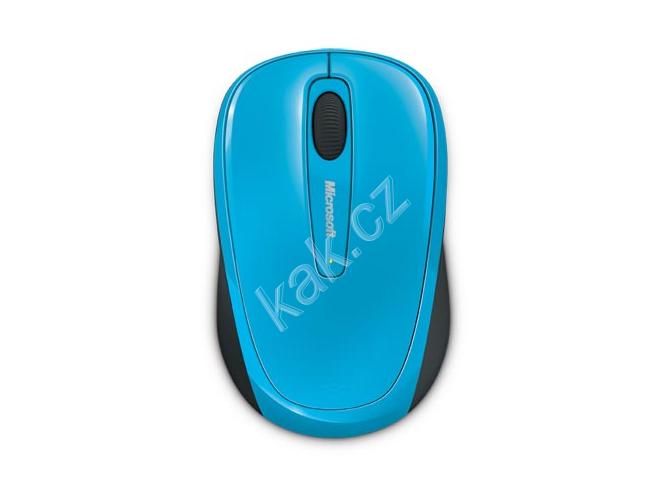 Bezdrátová myš MICROSOFT Wireless Mobile Mouse 3500, modrá