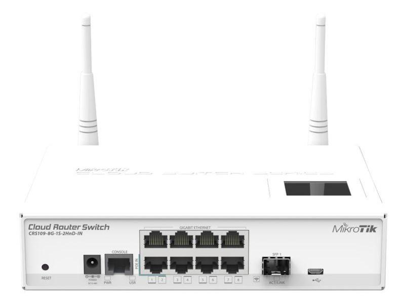 Cloud Router Switch MIKROTIK CRS109-8G-1S-2HnD-IN