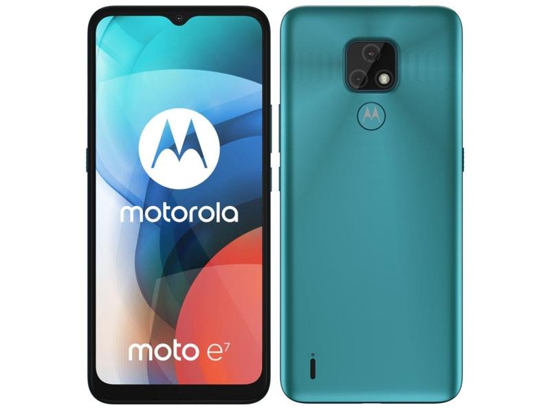 Mobilní telefon MOTOROLA Moto E7, modrý (blue)