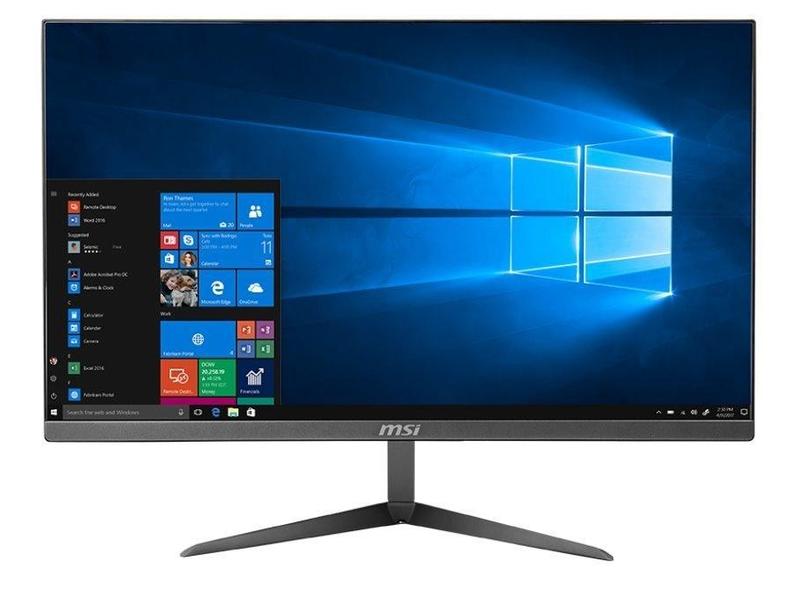 All In One PC MSI Pro AIO 24X, stříbný (silver)