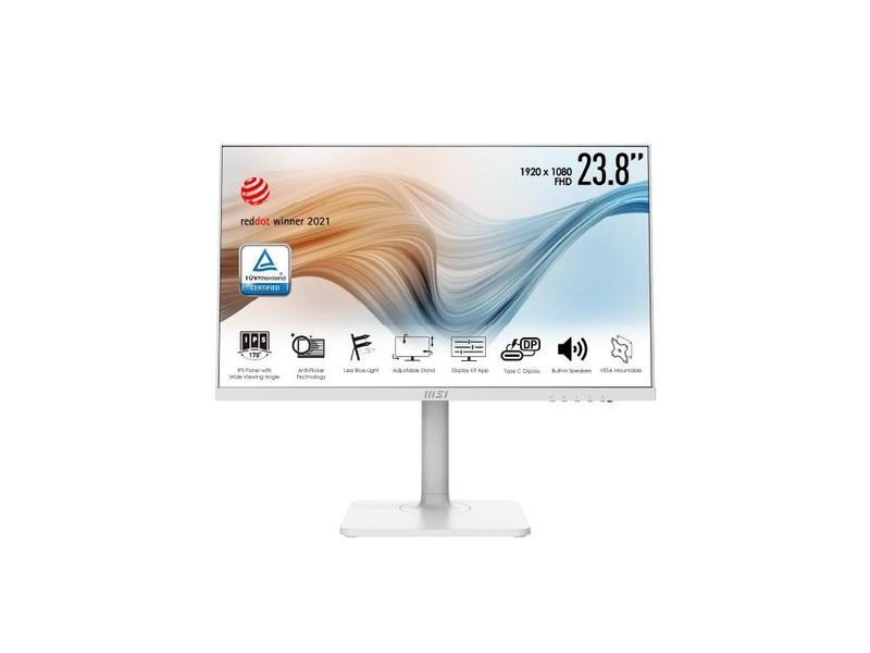 24" LED monitor MSI Modern MD241PW