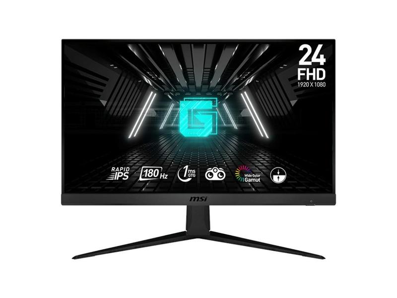 24" LED monitor MSI Gaming G2412F, černý (black)