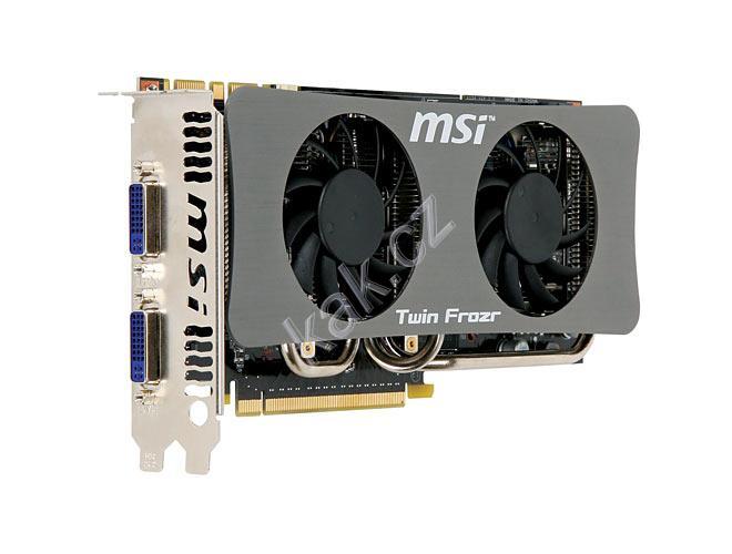 Grafická karta MSI  N250GTS TWIN FROZR 1G OC