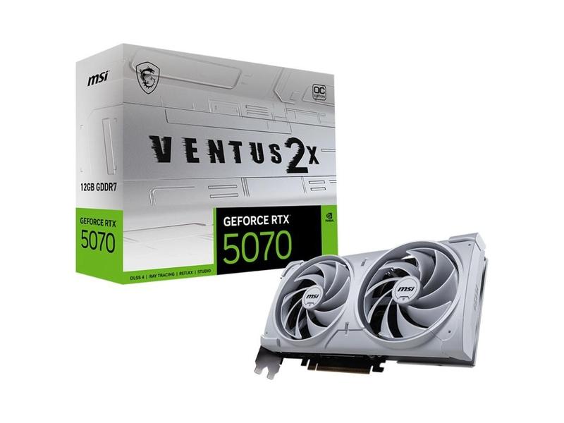 Grafická karta MSI GeForce RTX 5070 VENTUS 2X