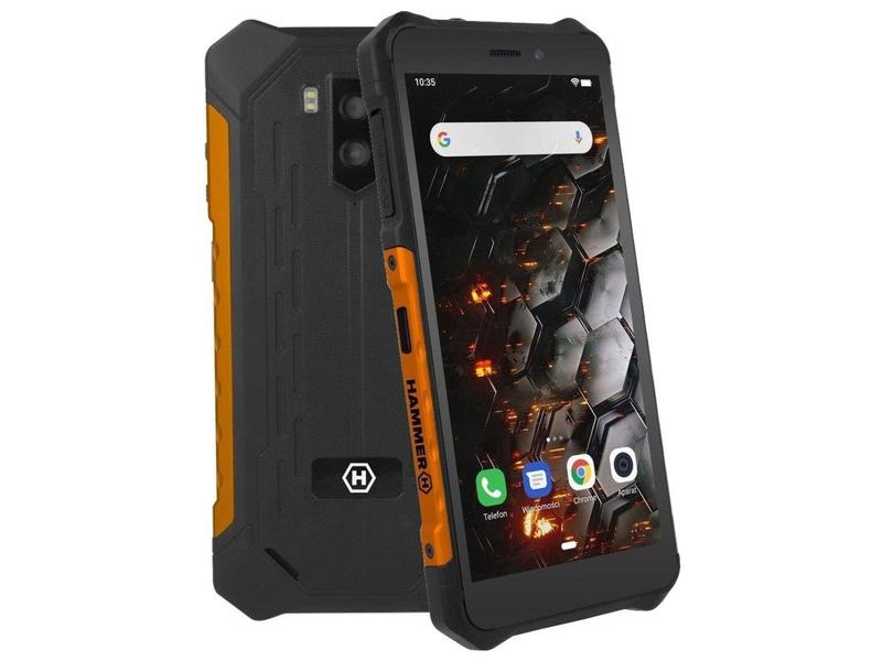Mobilní telefon MYPHONE Hammer Iron 3, oranžový (orange)