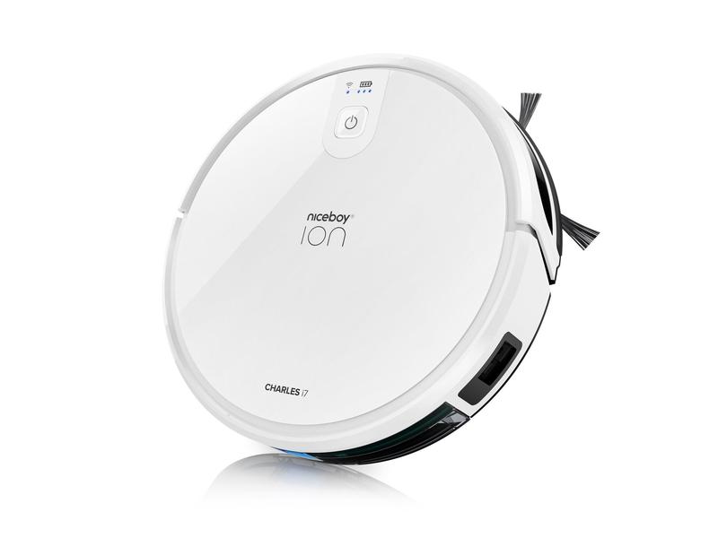 Robotický vysavač NICEBOY ION Charles i7, bílý (white)