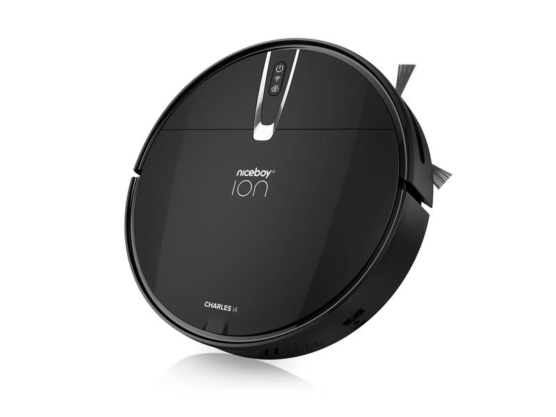 Robotický vysavač NICEBOY ION Charles i4, černý (black)
