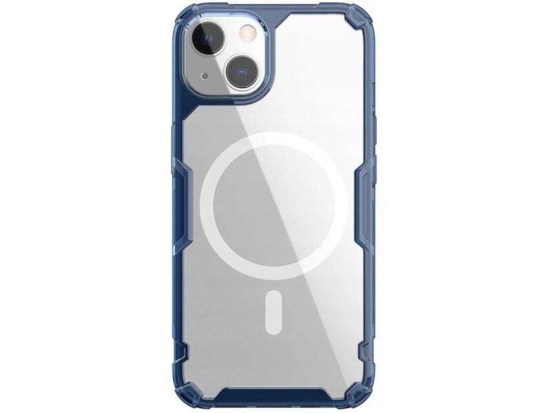 Pouzdro NILLKIN Nature TPU PRO Magnetic Kryt pro iPhone 13, modré