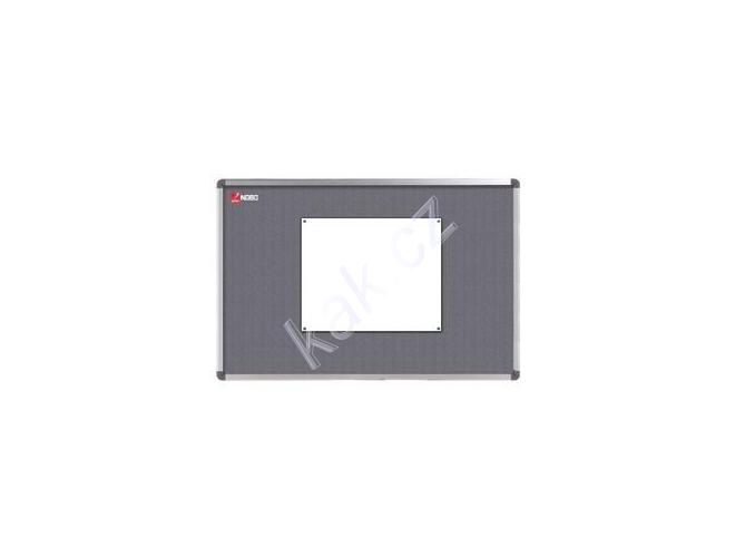 Textilní tabule NOBO  Elipse, šedá (grey)