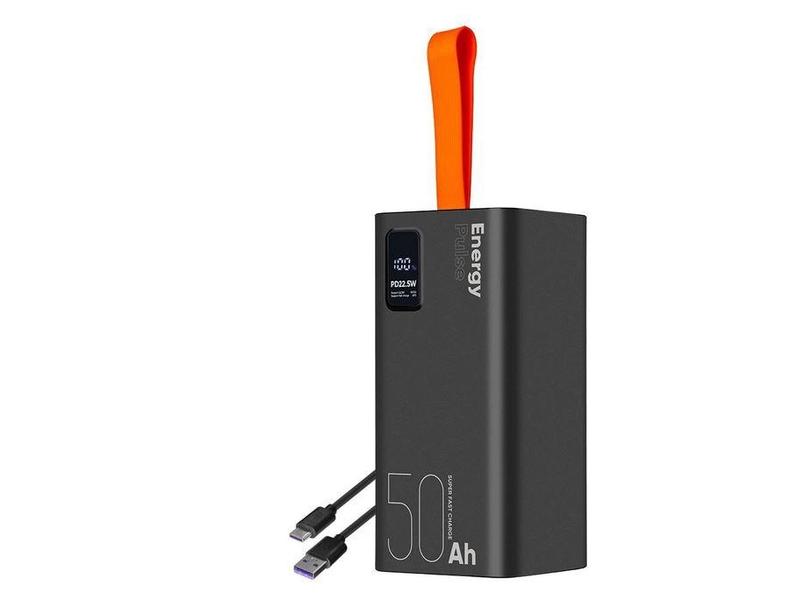 Powerbanka OBAL:ME EnergyPulse Powerbanka 50000mAh 22.5W Black