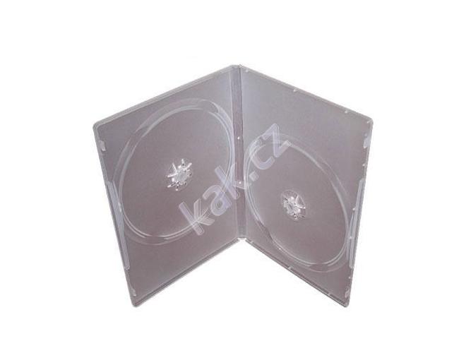  OEM  DVD krabička na 2 ks DVD nebo CD, černá (black)