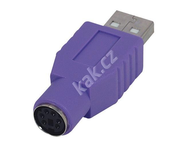 OEM redukce z  PS/2 (F) ->USB A (M)