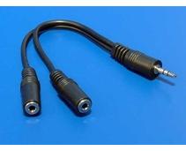 Obrázek k produktu: OEM rozdvojka jack 3.5 - 2x jack 3.5