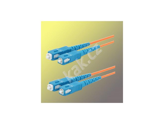  OEM  optický patchkabel (patchcord) duplex SC-SC 62,5/125um MM,2m