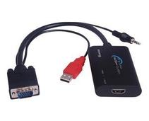 Obrázek k produktu: OEM konvertor VGA+audio na HDMI