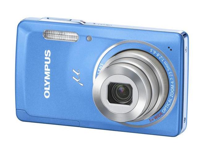 Digitální fotoaparát OLYMPUS  [mju:] 5010, modrý (blue)