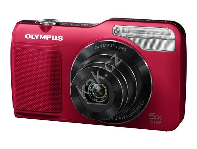 Digitální fotoaparát OLYMPUS  VG-170 + Zdarma házedlo, červený (red)