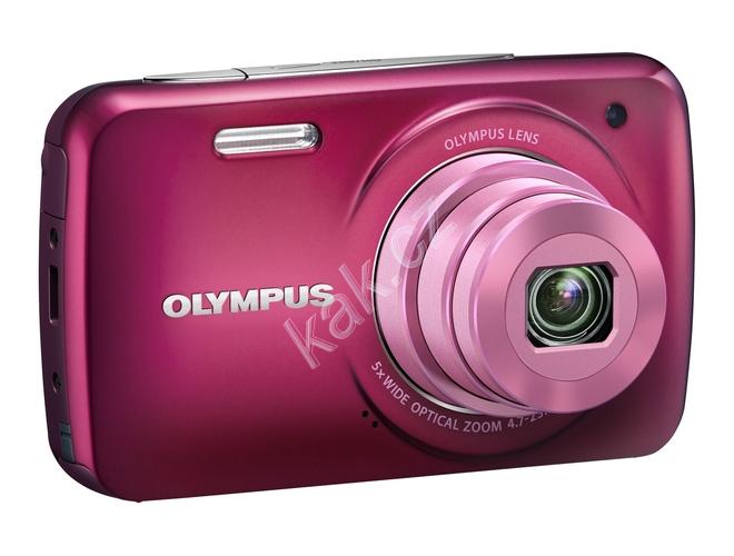 Digitální fotoaparát OLYMPUS  VH-210, červená (red)