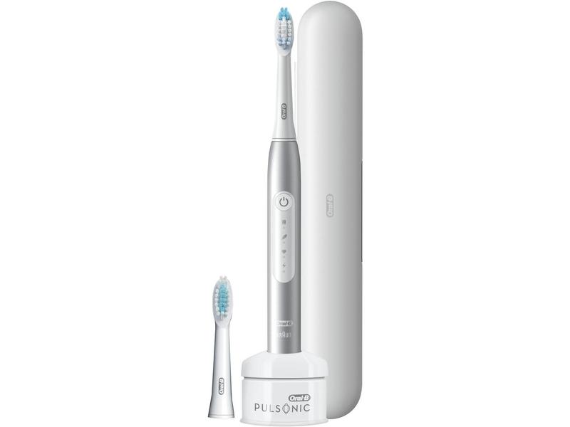 El. zubní kartáček Oral-B Pulsonic Slim Luxe 4500, Platinová