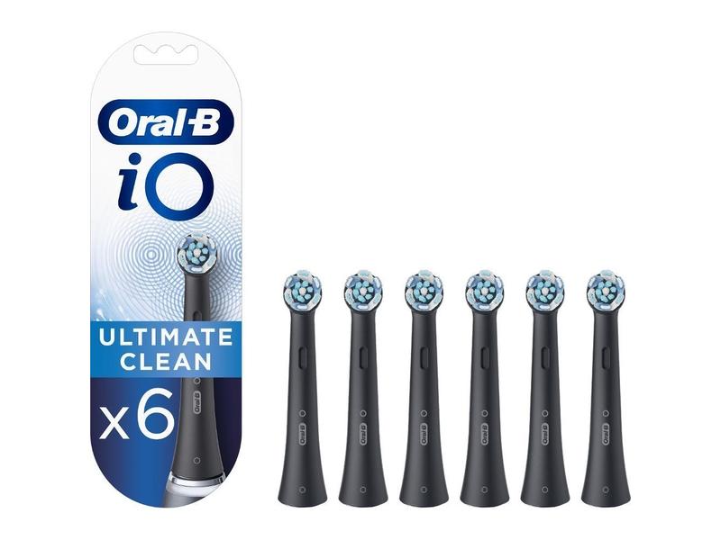Náhradní kartáček Oral-B iO Ultimate Clean Black 6ks