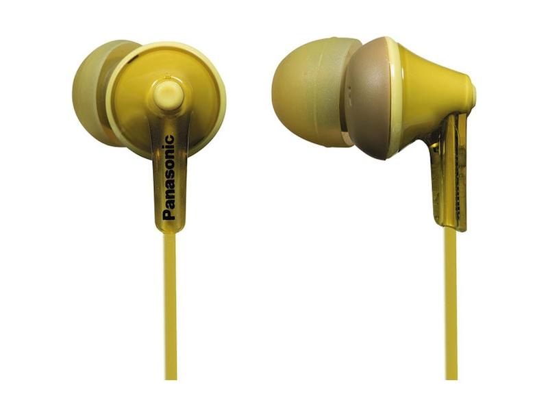 Sluchátka PANASONIC RP HJE125E-Y, žlutá (yellow)