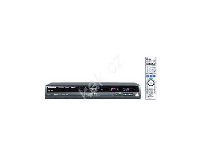 PANASONIC DIGA DMR-EH50EG-K černý (black) - DVD+-R, DVD-RW, DVD-RAM + 80 GB HDD rekordér, SD slot
