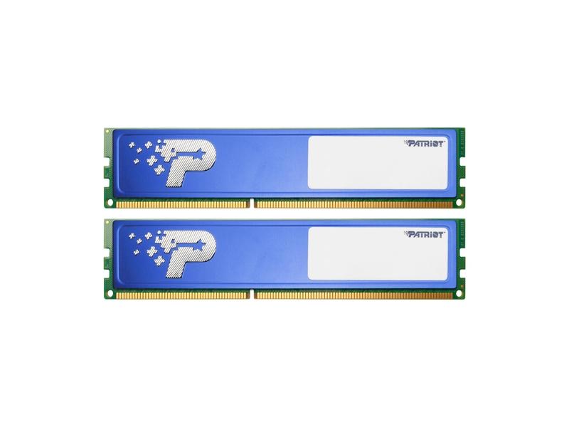 2 paměťové moduly PATRIOT 8GB (2x4GB) DDR4 2400MHz s chladičem