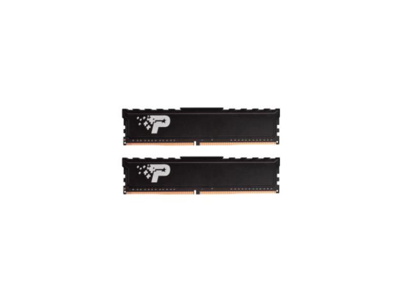 2 paměťové moduly PATRIOT 16GB DDR4 2666MHz Signature Premium 16GB, černá (black)