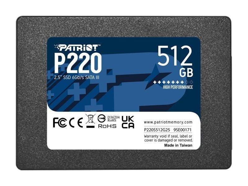 SSD disk PATRIOT P220 512GB