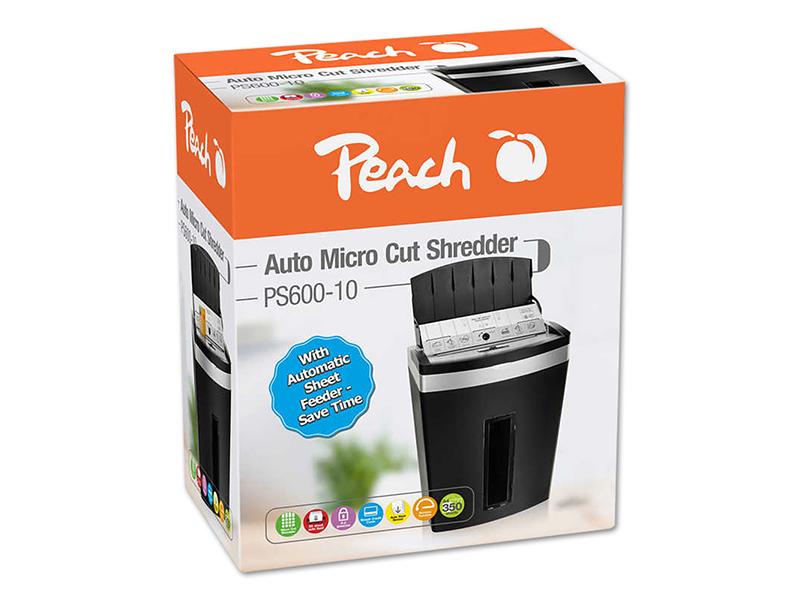 Skartovací stroj PEACH Auto Micro Cut PS600-10