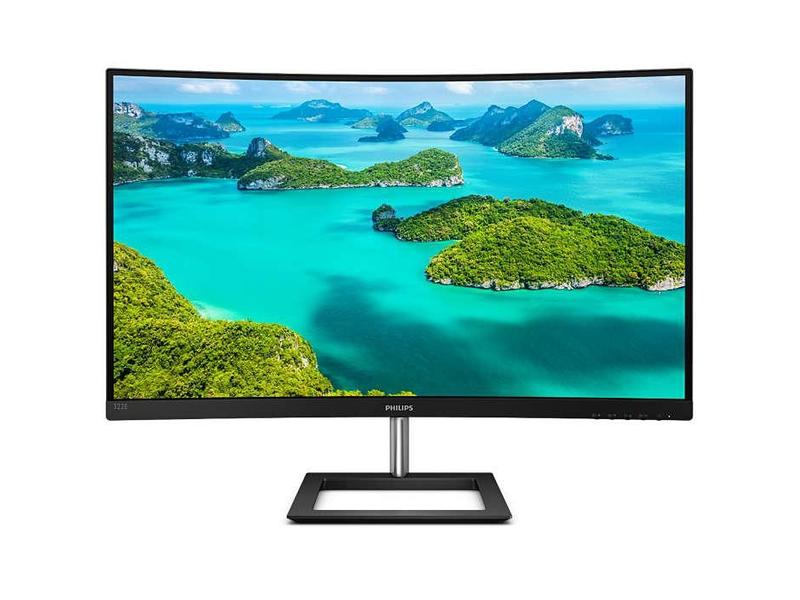 Prohnutý LED monitor PHILIPS 32'' LED 322E1C-FHD, černý (black)