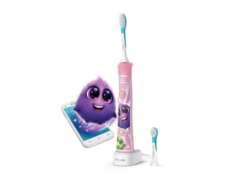 El. zubní kartáček PHILIPS Sonicare Kids HX6352/42, růžový (pink)