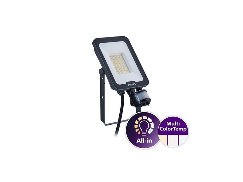  PHILIPS LED reflektor + pohyb.čidlo infra 30W plochý